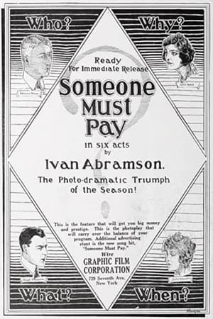 Poster Someone Must Pay (1919)