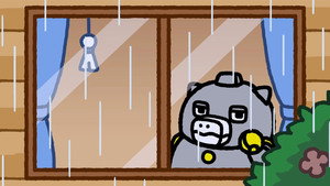 Still from Chibi Mechagodzilla Bug Alert
