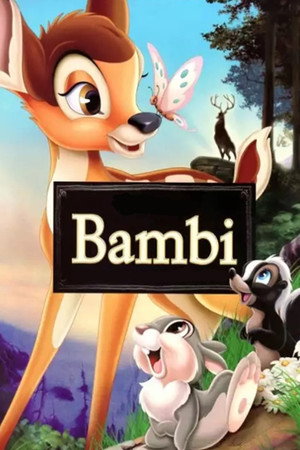 Постер мультфильма «Бемби (1942)» — (62 из 120)