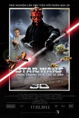 Poster Star Wars:  Phần 1 - Hiểm Họa Bóng Ma 1999