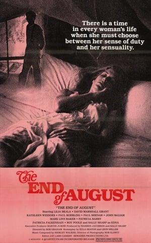 Poster The End of August (1981)