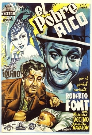 Poster El pobre rico (1942)