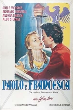 Poster Paolo e Francesca 1950