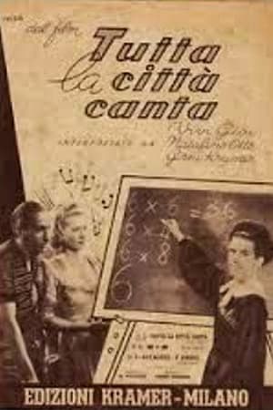 Poster Tutta la città canta (1945)