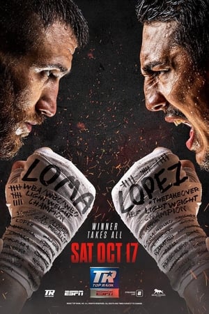 Poster di Vasyl Lomachenko vs. Teófimo López