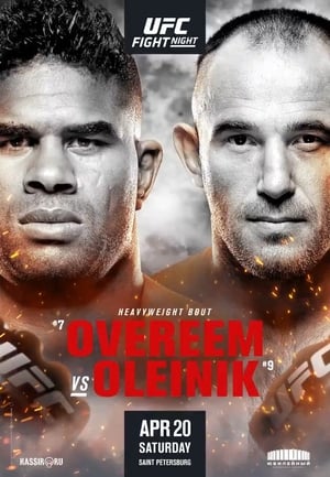 UFC on ESPN: Overeem vs. Oleinik poster