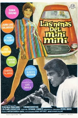 Poster Las nenas del mini-mini (1969)