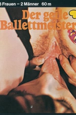 Poster Der geile Ballettmeister (1976)