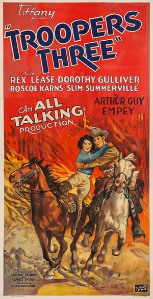 Poster Troopers Three (1930)