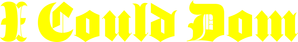 I Could Dom — Logos 1