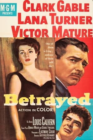 Poster Betrayed 1954