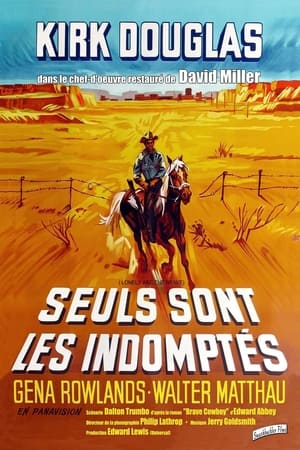 Poster Seuls sont les indomptés 1962