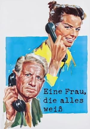 Poster Eine Frau, die alles weiß 1957