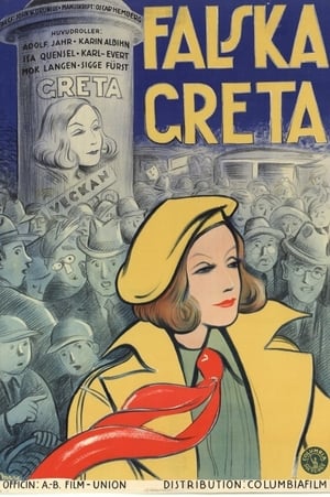 Poster Falska Greta (1934)