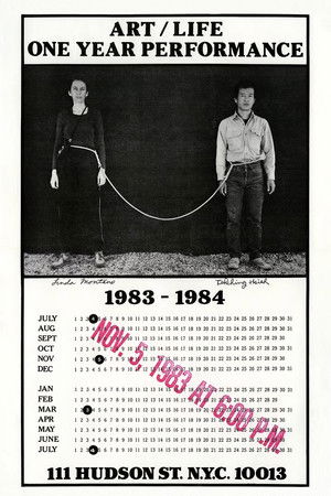 One Year Performance 1983-1984 (Rope Piece)