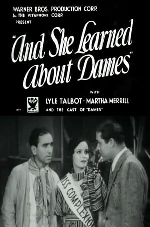 Poster And She Learned About Dames 1934