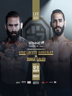 Poster LUX Fight League 25 2022