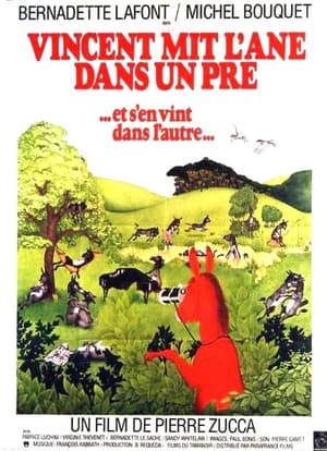 Poster Vincent mit l'âne dans un pré (et s'en vint dans l'autre) 1976