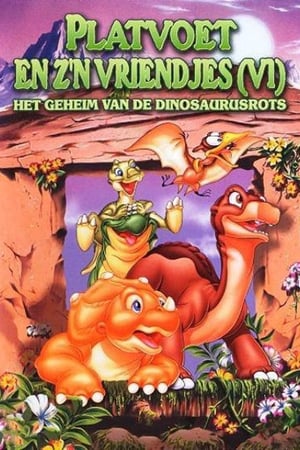 Poster Platvoet en z'n vriendjes (VI) - Het geheim van de dinosaurusrots 1998