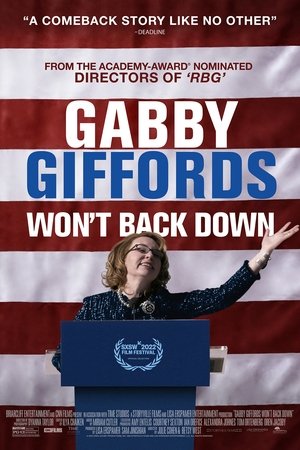 Poster Gabby Giffords Won't Back Down (2022)