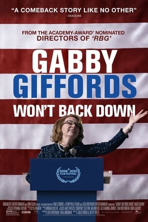 Poster Gabby Giffords Won't Back Down 2022