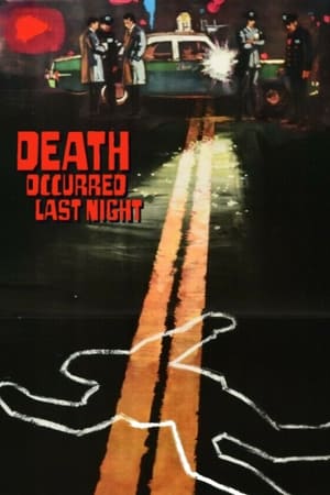 Poster Death Occurred Last Night (1970)