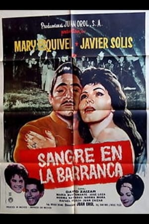 Poster Sangre en la barranca (1963)