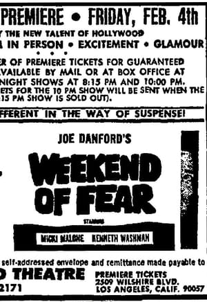 Weekend of Fear poster