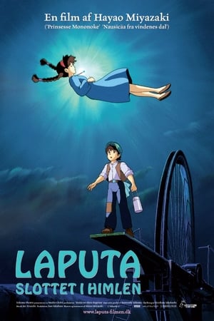 Poster Laputa - Slottet i himlen 1986