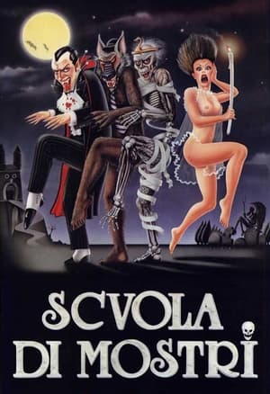 Poster Scuola di mostri 1987