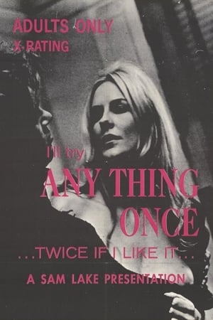 Poster Anything Once 1969