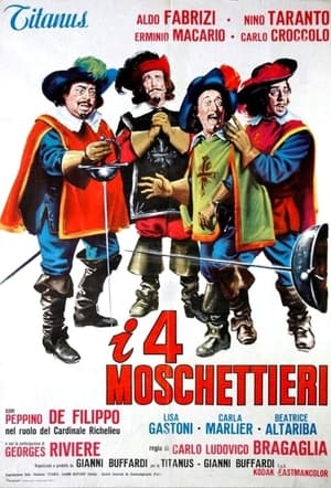 I quattro moschettieri poster