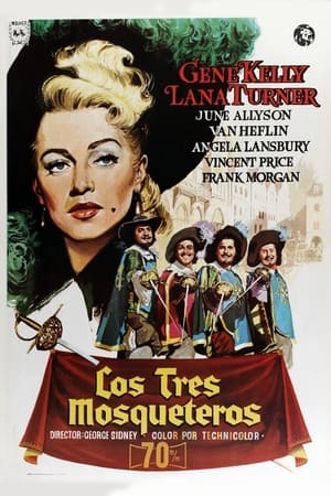 Poster Los tres mosqueteros 1948