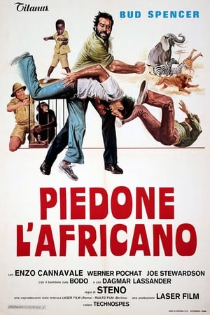 Poster Piedone l'africano 1978