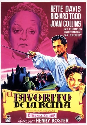 Poster El favorito de la reina 1955