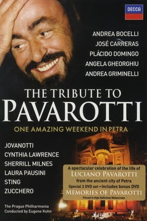 Poster The Tribute to Pavarotti One Amazing Weekend in Petra 2009