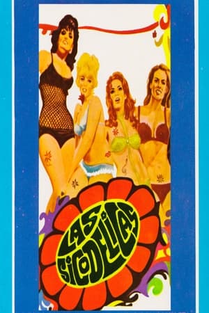 Poster The Psychedelic Girls 1968