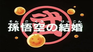 Dragon Ball - Dragon Ball - Saison 1 - Sangoku se marie - image n°1