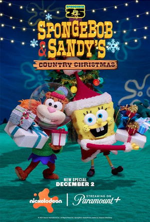 Image Spongebob and Sandy’s Country Christmas