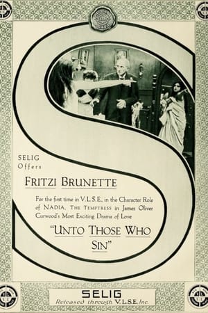 Poster Unto Those Who Sin (1916)