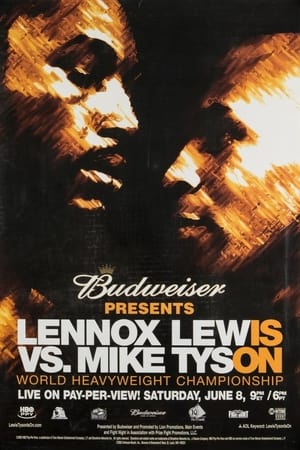 Poster Lennox Lewis vs. Mike Tyson 2002