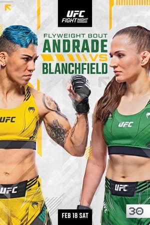 Poster UFC Fight Night 219: Andrade vs. Blanchfield (2023)