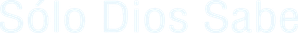 Só Deus Sabe — Logos 1