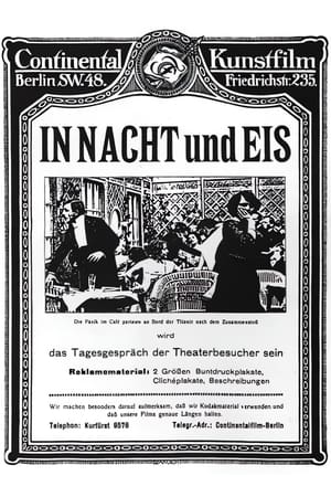 Poster In Night and Ice 1912