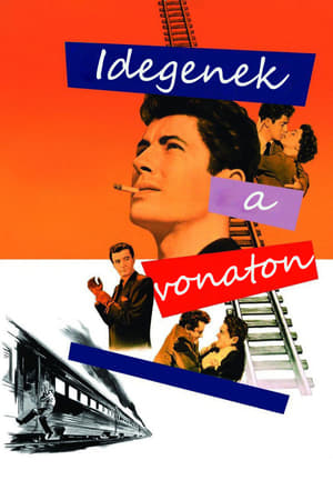 Poster Idegenek a vonaton 1951