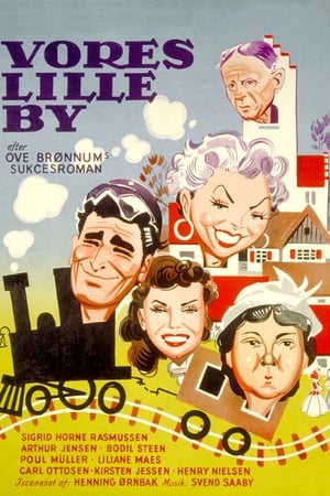 Poster Vores lille by (1954)