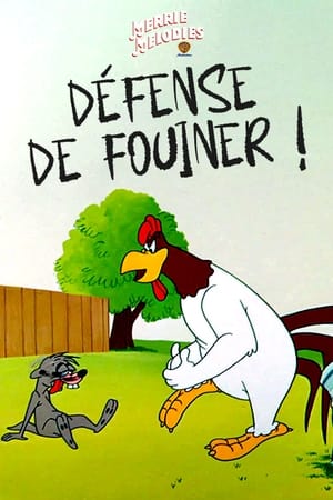 Poster Défense de fouiner 1953