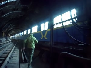 Image Abandoned Kyiv Metro tunnels