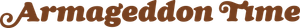 Armageddon Time — Logos 4