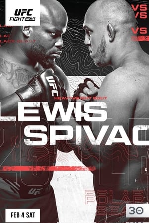 Poster UFC Fight Night 218: Lewis vs. Spivac 2023